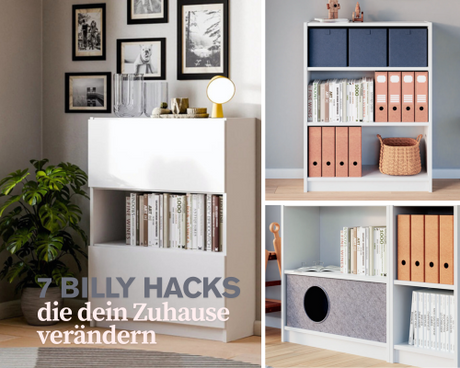 Billy Hacks um dein Ikea Regal aufzuwerten