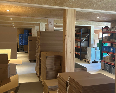 Mehr Übersicht und Effizienz: Unser neues Lager