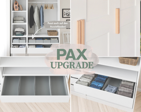 Ikea Pax Inneneinrichtung: Schrank Upgrade mit Organizern und Griffen