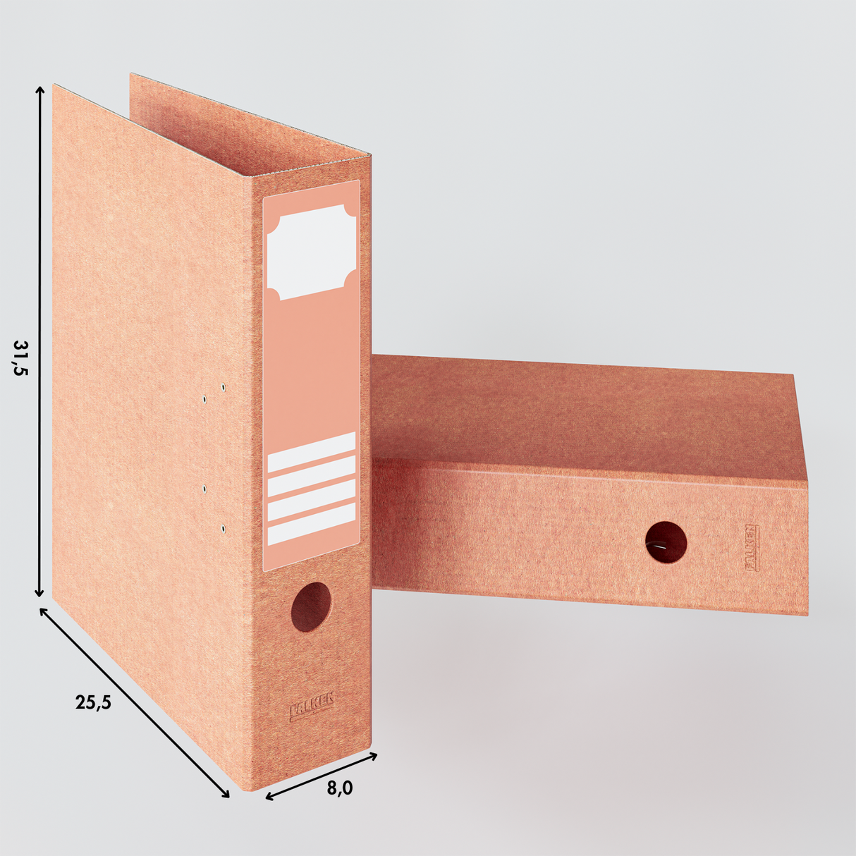 Aktenordner - vegane Ordner als verkürzte Form für IKEA Billy Regal Billy Einsatz Clutter Cover