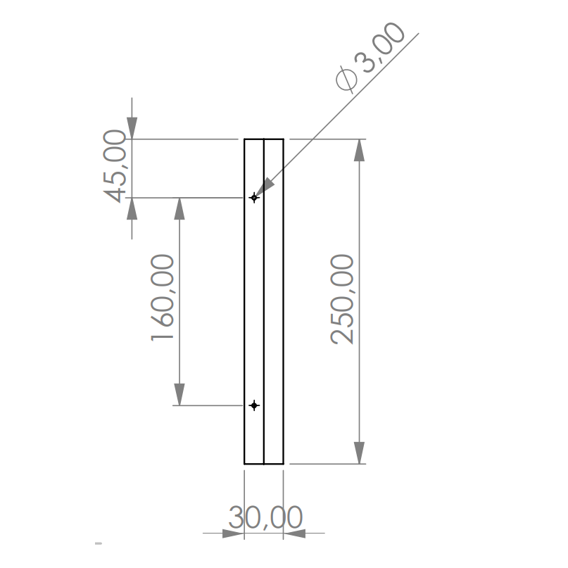 Griffe für Ikea Brimnes Kleiderschrank aus Eichen-Holz Lochabstand 160mm Schrankgriff Clutter Cover