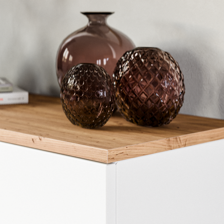 Holzplatte nach Maß im Stil Artisan Eiche - 19mm Stark, Länge bis 190cm, Breite bis 60cm Holzplatte Clutter Cover