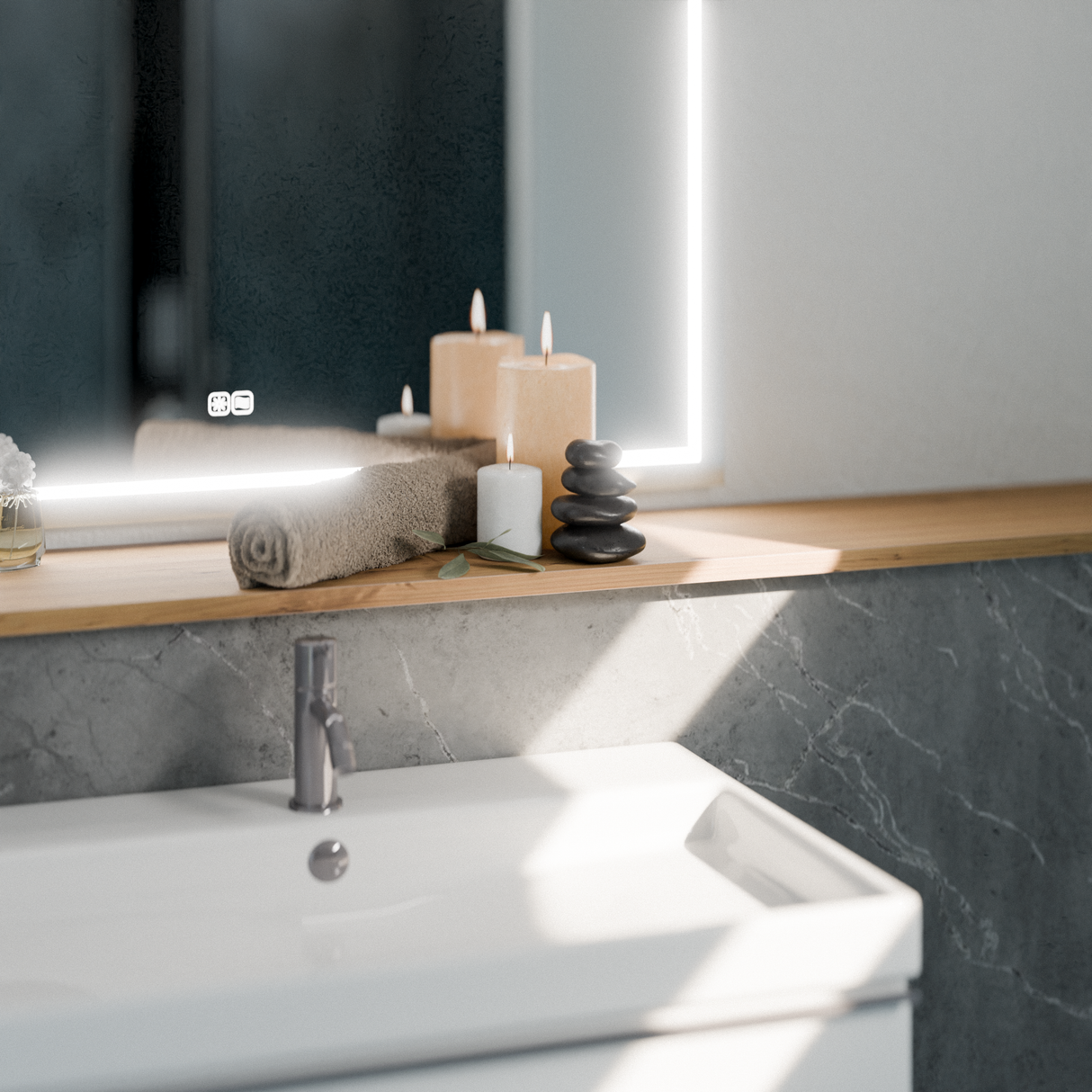 Holzplatte nach Maß im Stil Artisan Eiche - 19mm Stark, Länge bis 190cm, Breite bis 60cm Holzplatte Clutter Cover