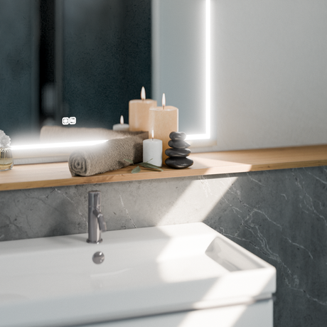 Holzplatte nach Maß im Stil Artisan Eiche - 19mm Stark, Länge bis 190cm, Breite bis 60cm Holzplatte Clutter Cover