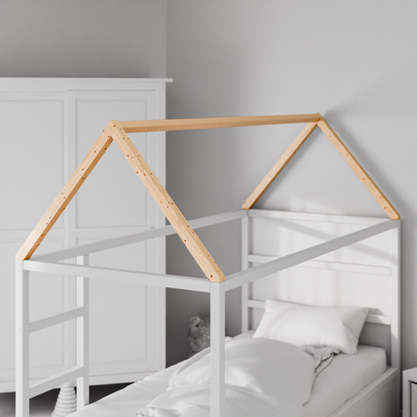 Dach „Lillehus“ für IKEA Kura Bett, Matratze unten Hausbett Dach Clutter Cover