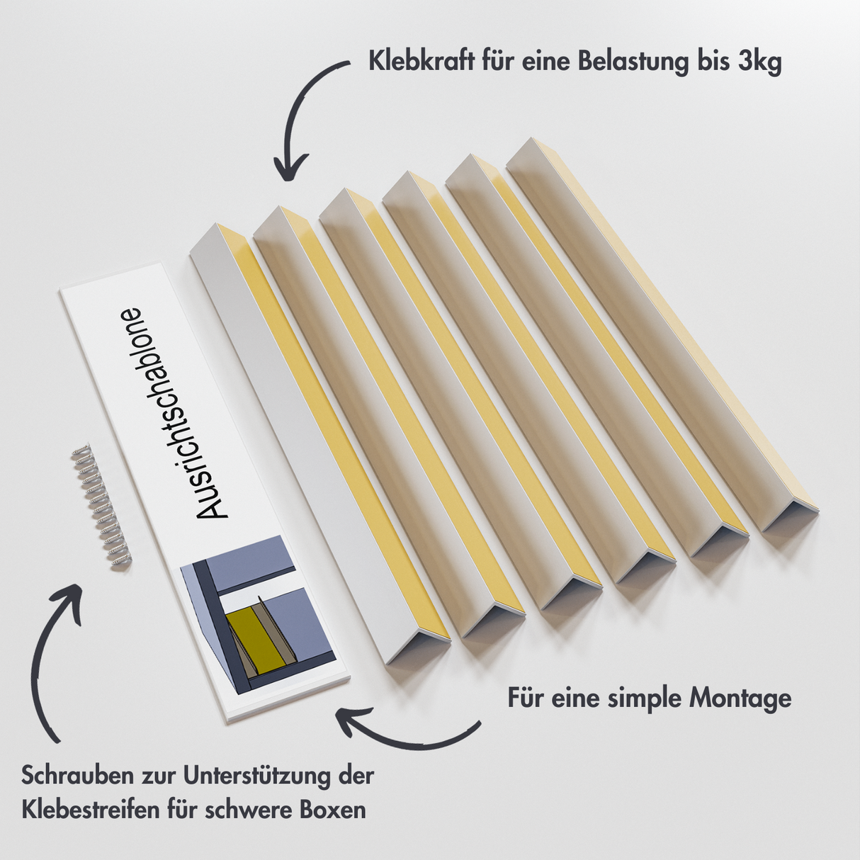 Ikea Kallax Halterung für Trofast Boxen Schienensystem mit passenden Kisten Kallax Einsatz Clutter Cover