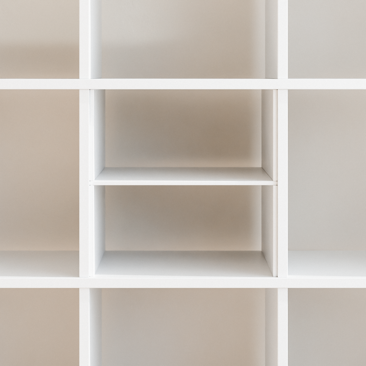 Fachteiler für IKEA Kallax Regal, verschiedene Varianten Weiß Classic Fachteiler Clutter Cover