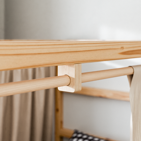 Vorhangstange für IKEA Kura Bett mit passendem Vorhang Vorhang Clutter Cover