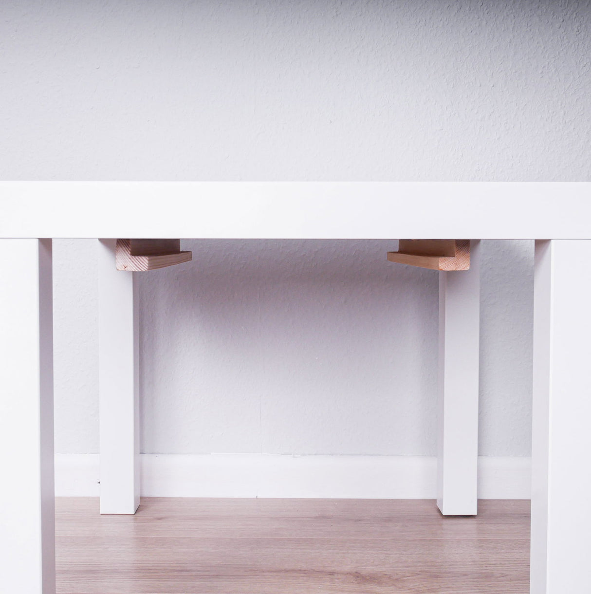 Ikea Lack Tisch Halterung für Trofast Boxen, Holz-Schiene, Halteschiene für Spieltisch, wahlweise inkl. Box ohne Box Clutter Cover