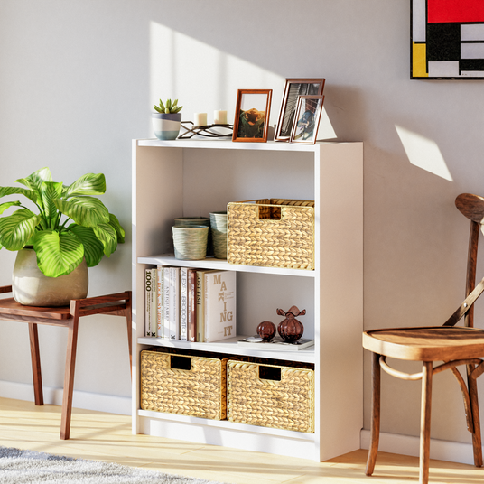 Billy Korb aus Wasserhyazinthe 35 x 25 x 20cm, geflochtener Aufbewahrungskorb Billy Einsatz Clutter Cover