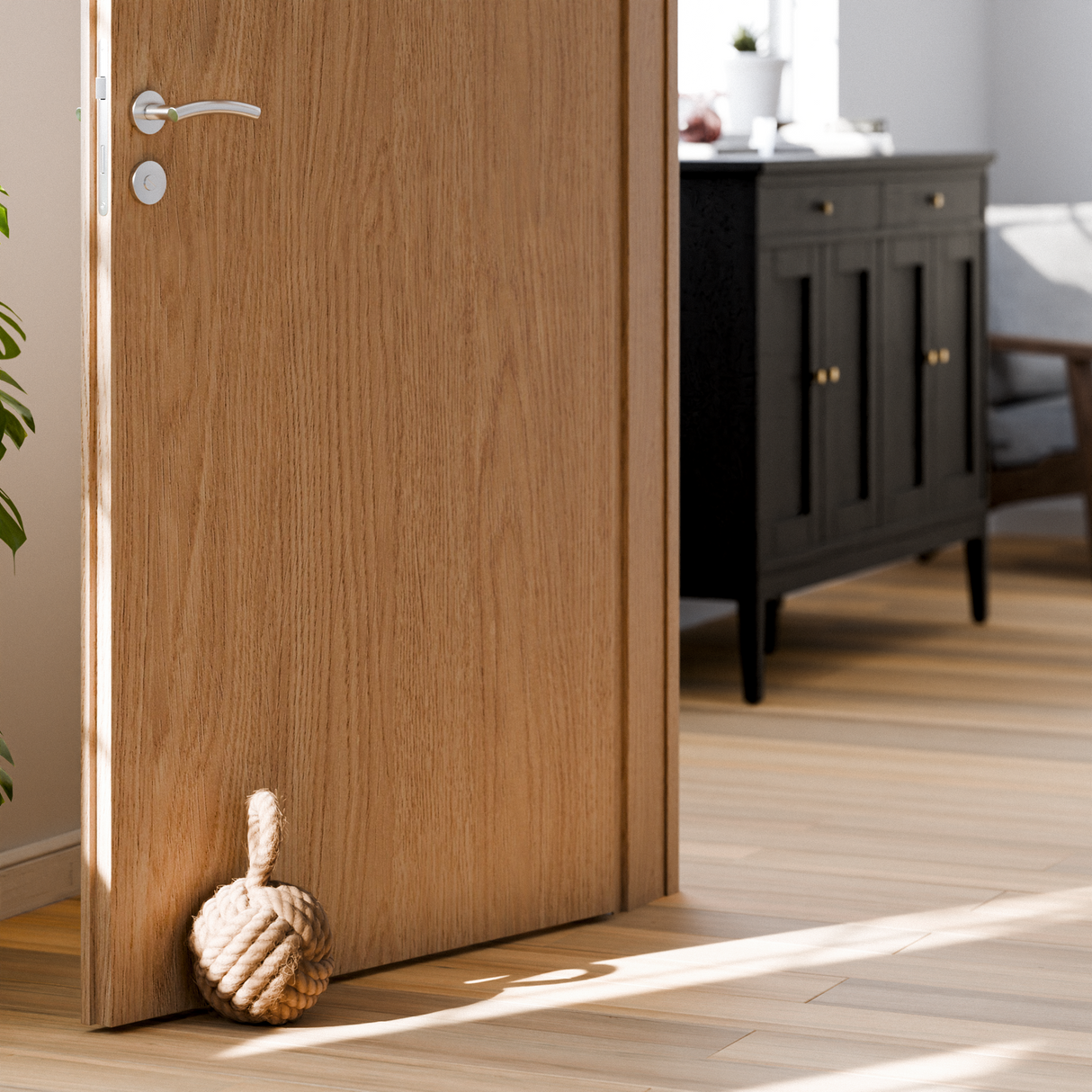 Maritimer Türstopper aus Tauwerk, Ø 15cm, 1.5kg Türstopper Clutter Cover