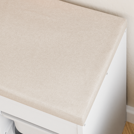 Sitzauflage für Ikea Trofast Regal in Grau oder Beige mit abnehmbarem Bezug Sitzpolster Clutter Cover