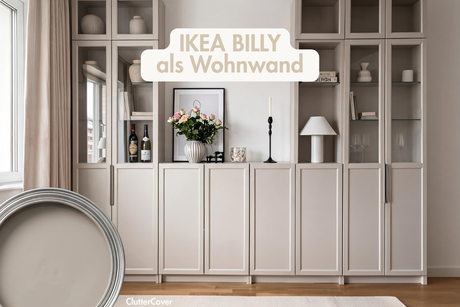 BILLY Regal streichen mit Kreidefarbe – Anleitung & Hack Ideen