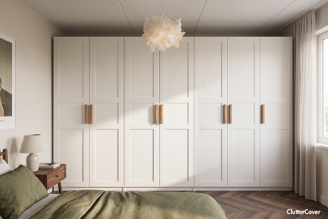 Ikea Pax aufwerten mit Griffen, farbe und Organizern. Pax im Schlafzimmer