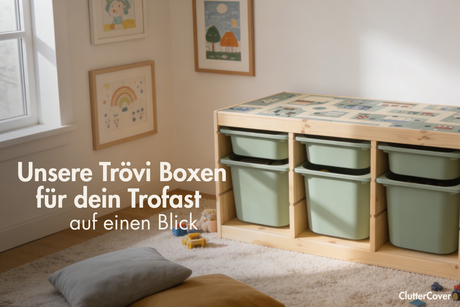 TRÖVI Box fürs IKEA TROFAST Regal – Größen, Farben & alle Infos