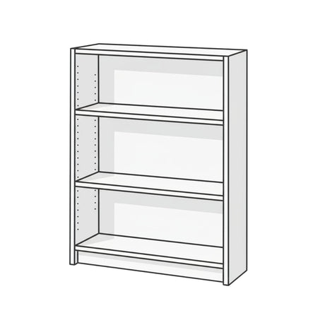 Billy Regal Einsätze - Cluttercover - Einsätze passend fürs IKEA Billy Regal