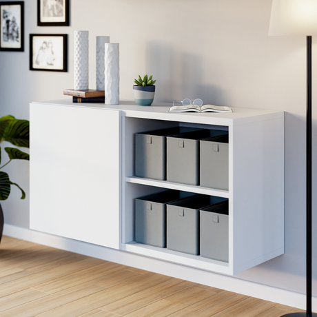 Ikea Besta Box - Cluttercover - Box als Organizer passend fürs IKEA Besta Regal