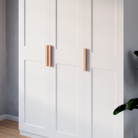 IKEA Griffe - Cluttercover - Griffe als stylisches Upgrade für Deine IKEA Möbel passend für IKEA Pax, Brimnes, Hemnes und Kallax