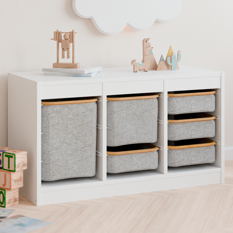 Trofast Aufbwahrung - Cluttercover - Aufbewahrungsboxen als perfekte Lösung für Stauraum und Ordnung passen für IKEA Trofast