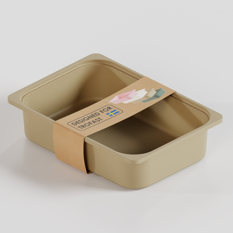 Box "TRÖVI" in Beige - 42 x 30 x 10cm, passend für Trofast Regale Trofast Box Clutter Cover
