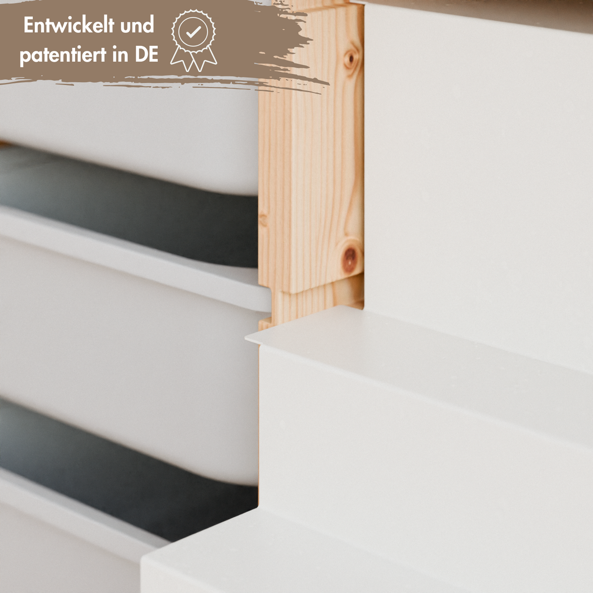 Tonie Regal für IKEA Trofast - Magnetische Treppe zur Aufbewahrung von Tonie Figuren