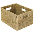 Billy Korb aus Seegras 35 x 25 x 20cm, geflochtener Aufbewahrungskorb Billy Einsatz Clutter Cover