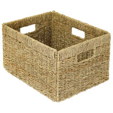 Billy Korb aus Seegras 35 x 25 x 20cm, geflochtener Aufbewahrungskorb Billy Einsatz Clutter Cover