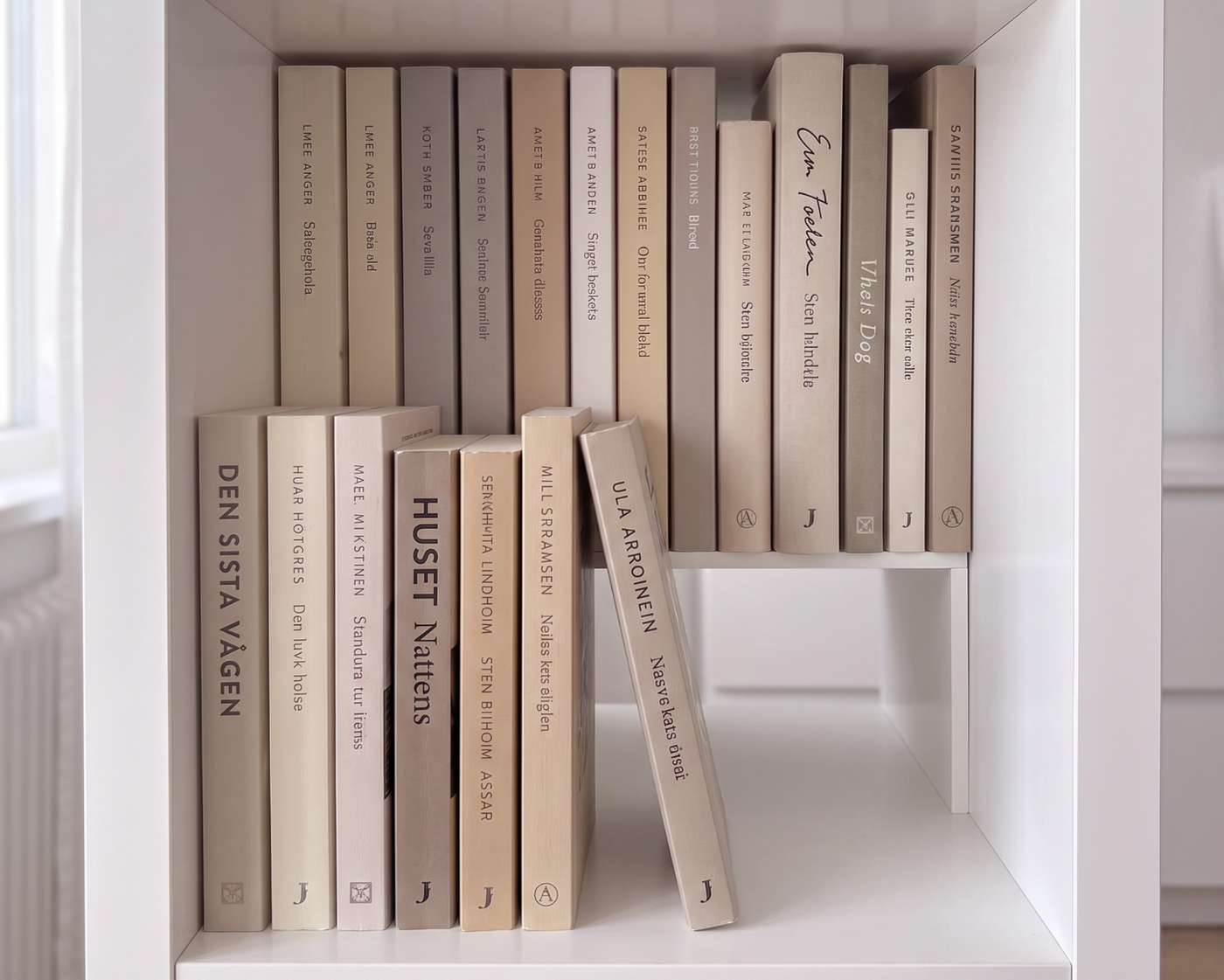 KALLAX Einsatz Bücher 