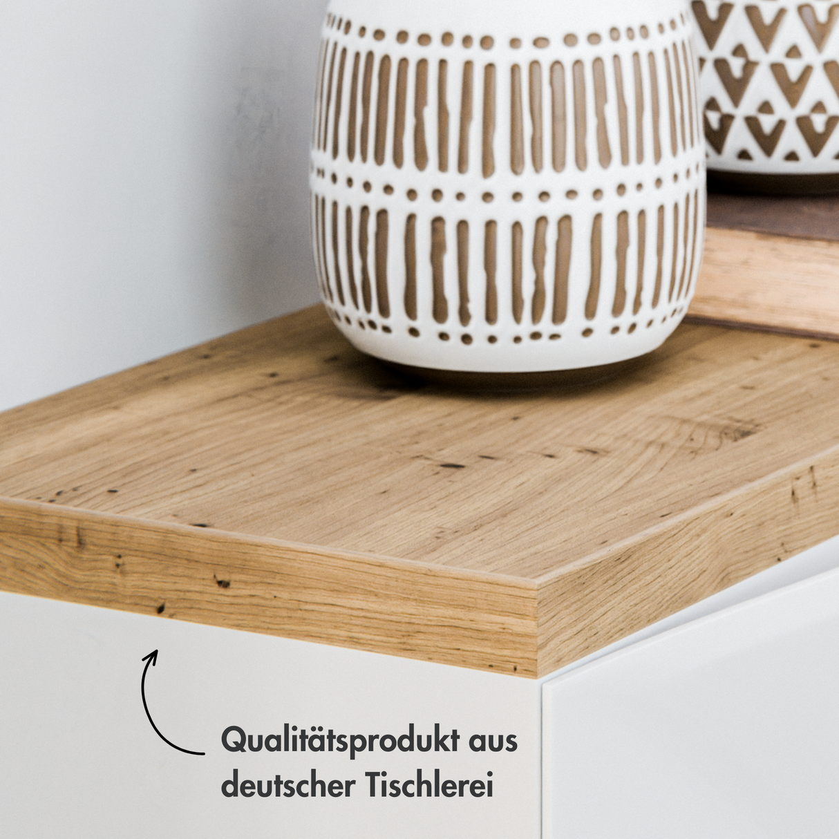 Holzplatte für IKEA Trones Schuhschrank, Eiche - 1er, 2er und 3er Trones Deckplatte Holzplatte Clutter Cover