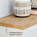 Holzplatte für IKEA Trones Schuhschrank, Eiche - 1er, 2er und 3er Trones Deckplatte Holzplatte Clutter Cover