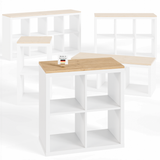 Holzplatte für IKEA Kallax Regal 1er, 2er, 3er oder 4er - Eiche Deckplatte Holzplatte Clutter Cover