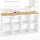 Holzplatte für IKEA Kallax Regal 1er, 2er, 3er oder 4er - Eiche Deckplatte Holzplatte Clutter Cover