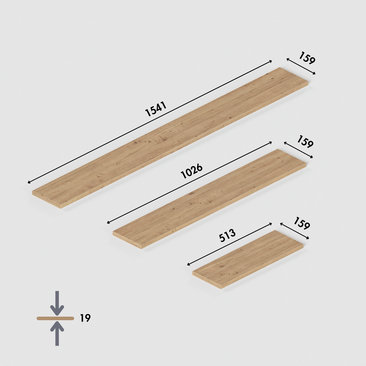 Holzplatte für IKEA Trones Schuhschrank, Eiche - 1er, 2er und 3er Trones Deckplatte Holzplatte Clutter Cover