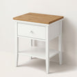 Holzplatte für IKEA Gullaberg Ablagetisch 53 x 43 cm, Deckplatte Stil Artisan Eiche Holzplatte Clutter Cover