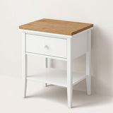 Holzplatte für IKEA Gullaberg Ablagetisch 53 x 43 cm, Deckplatte Stil Artisan Eiche Holzplatte Clutter Cover