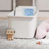 Große Box „TRÖVI“ für IKEA Trofast Regale - 42 x 30 x 23 cm in Weiß Box Kiste Korb Clutter Cover