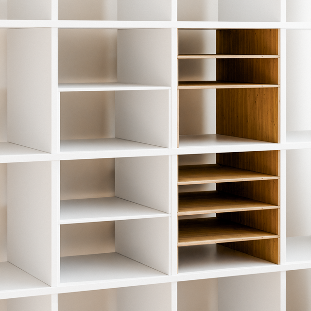 Fachteiler für IKEA Kallax Regal, verschiedene Varianten Fachteiler Clutter Cover