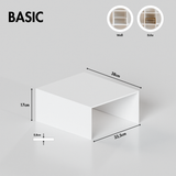 Fachteiler für IKEA Kallax Regal, verschiedene Varianten Fachteiler Clutter Cover