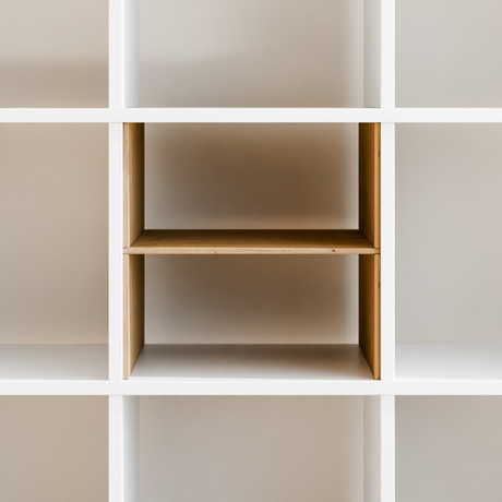 Fachteiler für IKEA Kallax Regal, verschiedene Varianten Eiche Classic Fachteiler Clutter Cover