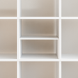 Fachteiler für IKEA Kallax Regal, verschiedene Varianten Weiß Basic Fachteiler Clutter Cover