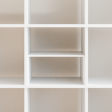 Fachteiler für IKEA Kallax Regal, verschiedene Varianten Weiß Basic Fachteiler Clutter Cover