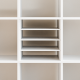 Fachteiler für IKEA Kallax Regal, verschiedene Varianten Weiß File Fachteiler Clutter Cover