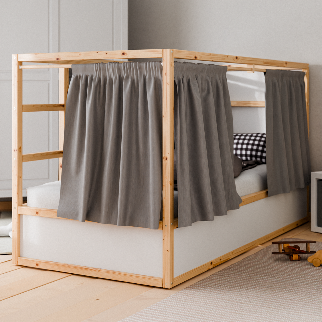 Vorhang Fur Hochbett Ikea
