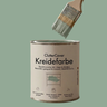 Möbelfarbe ohne Schleifen, 750ml Kreidefarbe ideal für IKEA Möbel, Kreidelack in Weiß, Beige, Rosa, Blau & Grün, für ca. 6m² Salbei Möbelfarbe Clutter Cover