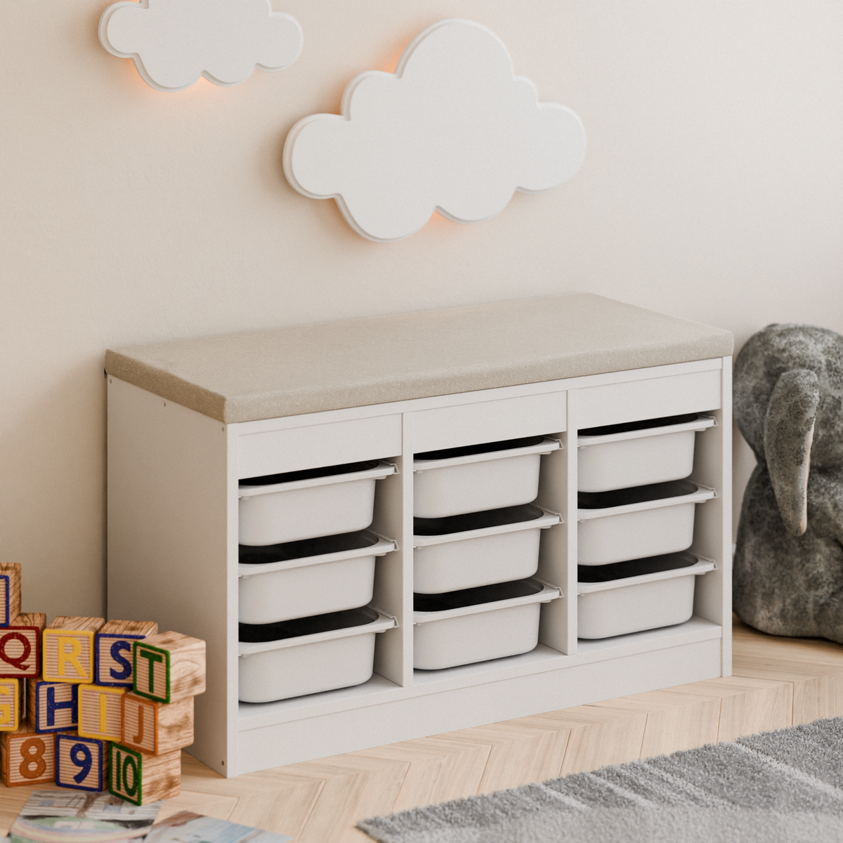 Trofast: Praktische Boxen, Zubehör & Einsätze fürs IKEA Regal