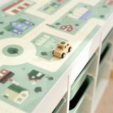 Spielfolie für IKEA Trofast Regal, PVC-freie Klebefolie Möbelfolie Clutter Cover