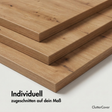Holzplatten Muster 15 x 15 x 1,9cm - Artisan Eiche Holzplatte Clutter Cover