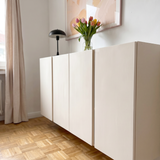 Möbelfarbe ohne Schleifen, Weiß 750ml Kreidefarbe ideal für IKEA Möbel, Kreidelack für ca. 6m² Möbelfarbe Clutter Cover