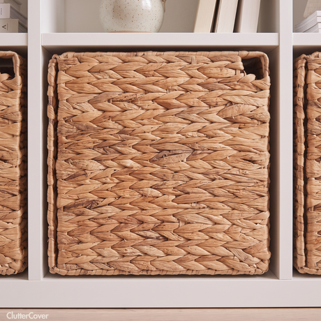 Tür für IKEA Kallax aus Wasserhyazinthe, Regaltür "KORVDÖÖR" Tür Clutter Cover