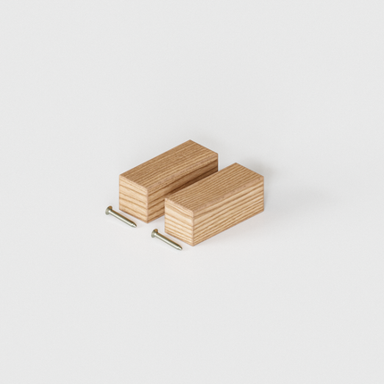 Möbelgriff „Greep“ aus Eichen-Holz für IKEA Kallax Regal